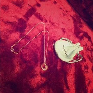 Tiffany Elsa Peretti Eternal Circle Pendent